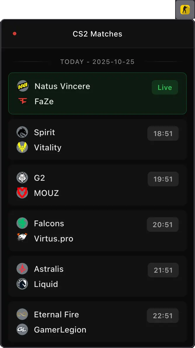 CS2 Extension Screenshot