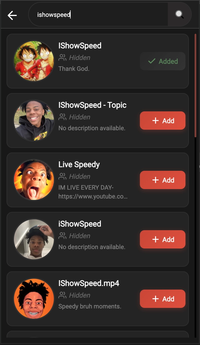 YouTube Extension Screenshot 2